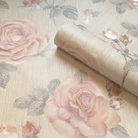 Belgravia Amara Rose Soft Pink 7364 Wallpaper